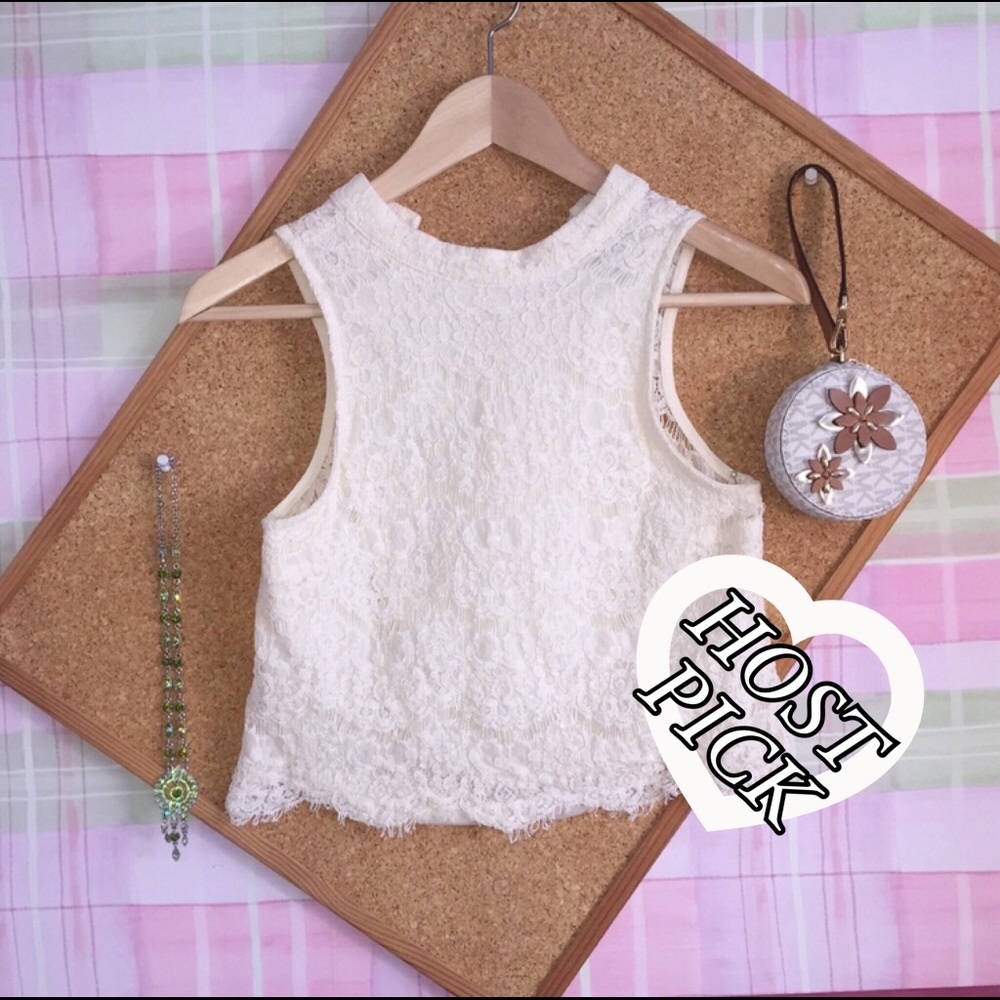 Lace Crop Top